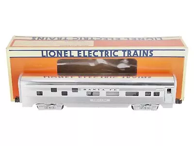 Lionel 6-19138 O Gauge Santa Fe  Indian Lake  Aluminum Duplex Roomette Car LN • $97.96