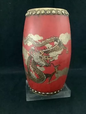 $96.82 • Buy Vintage Chinese Double Barrel Dragon Drum