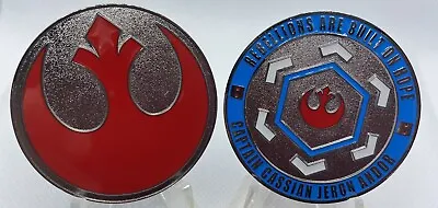 2” Cassian Andor Star Wars Intelligence Challenge Coin Rogue One Rebellion #’D • $22