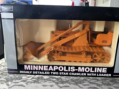 Minneapolis Moline Two Star Crawler With Blade SpecCast 1:16 Diecast • $100