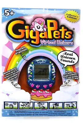 GigaPets Angelic Unicorn Virtual Animal Pet Toy Collector's Edition 2017 • $20