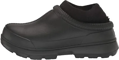 UGG Tasman X Black Women's Waterproof Slip On Clog Rain Boots 1125730 • $61