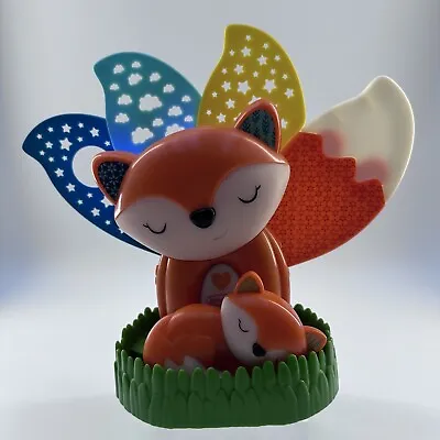 Infantino Gogaga! 3-in-1 Musical Soother Night Light Projector Fox Nursery Music • $38.95