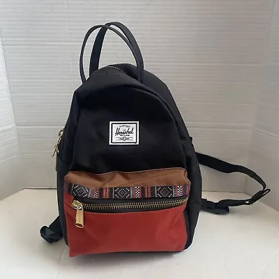 Herschel Supply Co. Black Nova Mini Women Backpacks Southwestern ￼ • $23.99