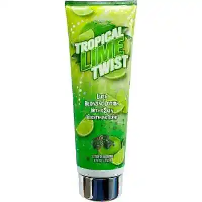 Fiesta Sun Tropical Lime Twist Lush Natural Bronzer Sunbed Tanning Lotion Cream • £9.95