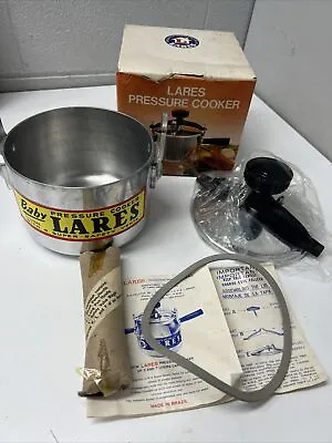 Vintage Retro Lares Baby Pressure Cooker Pot Cooking Cafe Kitchen Brazil • $49.99