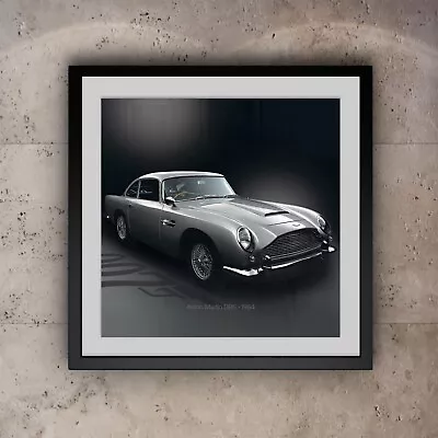 Aston Martin DB5 | James Bond | 007 | Car | Wall Art | Poster | Print • £13.99