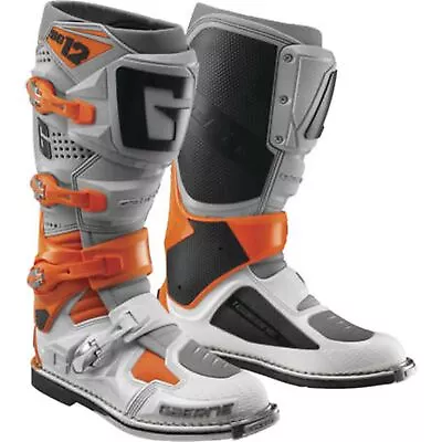 Gaerne SG-12 Boots - Orange/Grey/White - US Size 10 2174-083-10 • $507.93