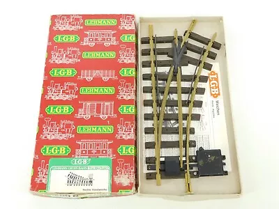 G Scale LGB 1200N Right Hand Manual Switch 30 Degree Turnout Track • $29.95