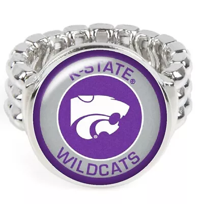 Kansas State University Wildcats Gift Mens Womens College Ring Fits All Sizes D2 • $19.96
