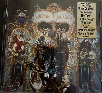 Michael Jackson -Dangerous CD With Hype Sticker • £4.50