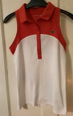 £10 • Buy Lacoste Golf Top Womens Small