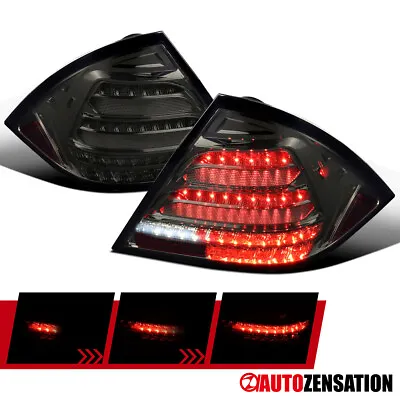 Sequential LED Fit 2001-2004 Benz W203 C-Class Sedan Smoke Rear LED Tail Lights • $192.23