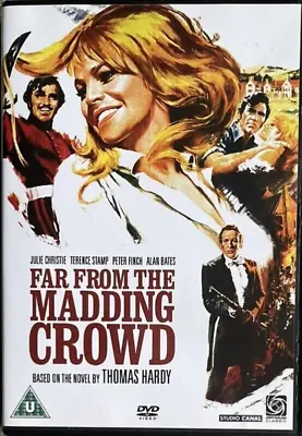 Far From The Madding Crowd. Dvd. Region 2. Julie Christie. Alan Bates • £4.79