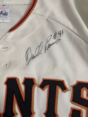 Darrell Evans [Value $450] San Francisco Giants Batting Jersey Autographed 41 • $14.99