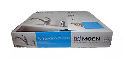 MOEN Torrance Single-Handle Low-Arc Standard Kitchen Faucet W/ Side Sprayer • $84.95