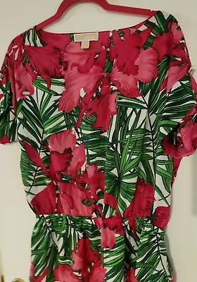 Women's Size 12 Floral Michael Kors Dress Shirt • $18