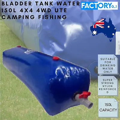 $162.26 • Buy Kasa Series IV Bladder Tank Water 150L 4x4 4wd Ute Camping Fishing Accessories