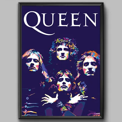 Queen Poster - Wall Art Print A4 & A3 • £7.99