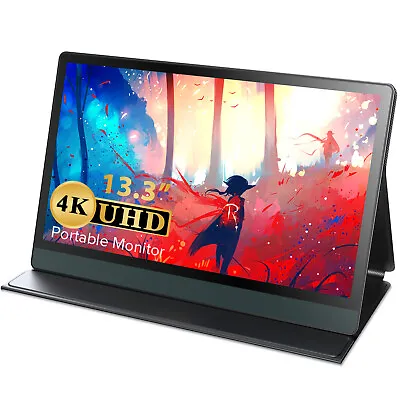 $249.99 • Buy 13.3 In UPERFECT 4K Monitor 3840*2160 UHD Portable Monitor Gaming Monitor Screen
