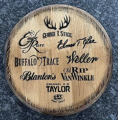 Buffalo Trace Distillery (Multiple)KY Bourbon Barrel Whiskey Head / Top 21” Dia • $100