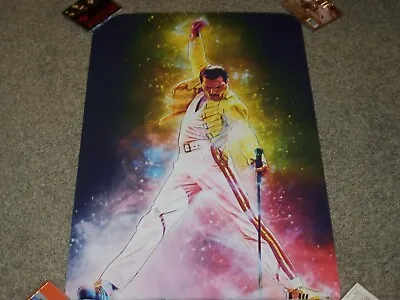 $30 • Buy Freddie Mercury Concert Poster  Approx 24  X 36  Printed On Fiber Material