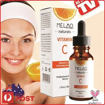 $14.95 • Buy ✅ 20% Vitamin C Serum + 100% Hyaluronic Acid +1% Niacinamide Anti FREE 📮💯 🌟✨✨