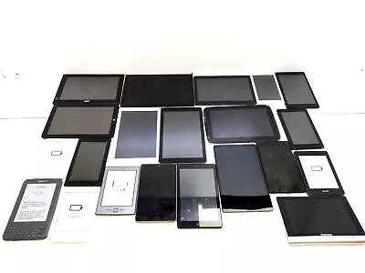 Job Lot 20x Untested Samsung Amazon Linx Neocore Android Windows Tablet EBook • £125