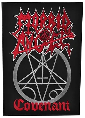 Morbid Angel Covenant Embroidered Back Patch | American Death Metal Band Logo • $19.99