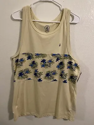 Volcom Men's Tank Top Tee T-Shirt Summerside Tank Cotton Blend Size M • $14.99