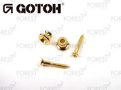 GOTOH Guitar Strap Pin EPB1 Gibson Compatible Set Of 2 Gold Finish • $8.31