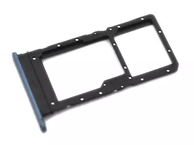 Oem Huawei Honor X7 Replacement Blue Micro Sd Dual Sim Card Holder Tray • $14.98