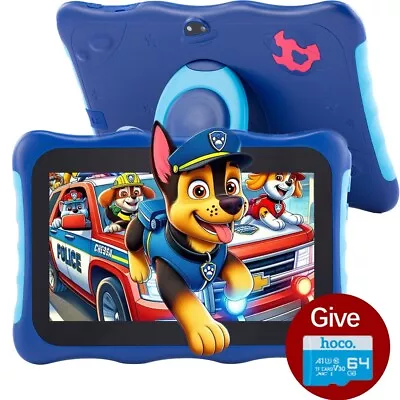 A9 Kids Tablet 7in Android Tablet For Kids32GBROM/64GB-SD With WiFi Bluetooth • $32