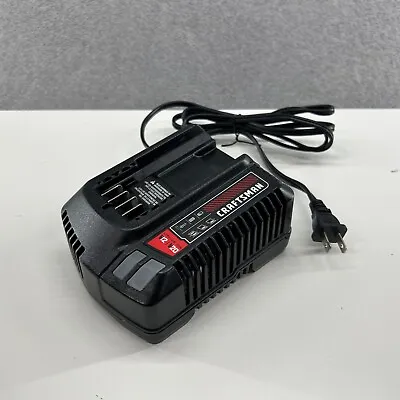 Craftsman Battery Charger V12 V20 Black CMCB104 Type 1 Lithium Ion 1.6A Output • $28.90