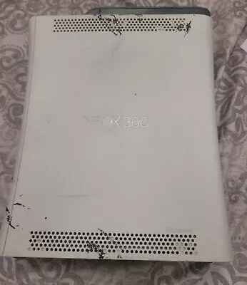 $54.99 • Buy Read Microsoft Xbox 360 White 60GB Hard Drive Console Only  - TESTED #5