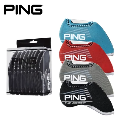$37.28 • Buy 2023 PING Premium Golf Head Cover For Iron Club 9Pcs Glove Neoprene Authentic_AU