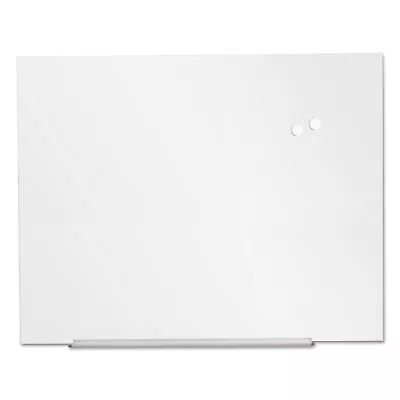 Universal Frameless Magnetic Glass Marker Board 48  X 36  White 43203 • $196