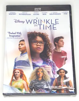 A Wrinkle In Time (DVD 2018) Disney Oprah Reese Witherspoon Brand New Sealed • $5.99