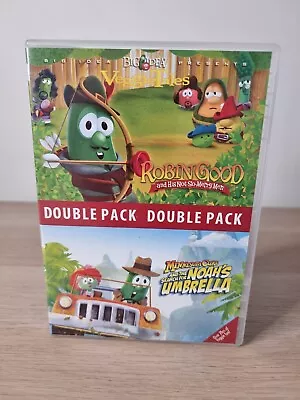 Veggie Tales Robin Good / Minnesota Cuke Noah's Umbrella DVD Region 0 NTSC • $9.41