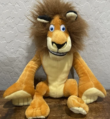 £12.27 • Buy Madagascar Alex The Lion Plush Stuffed Animal Dreamworks 14” Toy Figure