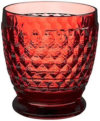 Villeroy & Boch Boston Old-Fashioned Glasses Set Of 4 Red • $63.92