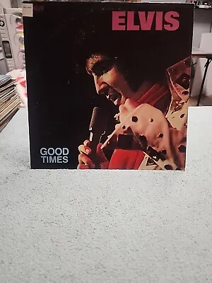 ELVIS PRESLEY Good Times VINYL LP RCA Victor  CPL1-0475 1974 VINTAGE  • $12.99