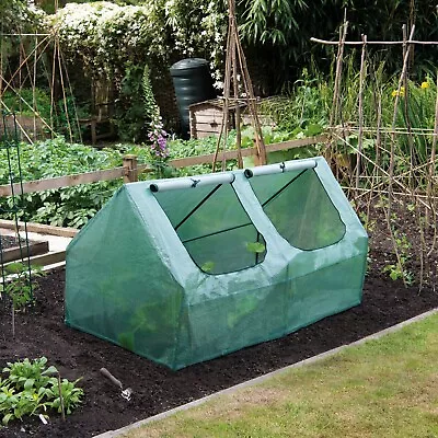 Garden Grow Outdoor Tunnel Cold Frame Fruit & Veg Plant Protector Greenhouse NEW • £29.99