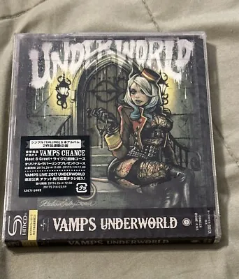 NEW VAMPS (hyde L'Arc-en-Ciel) Underworld Regular Press Japan CHM-CD • $19.99
