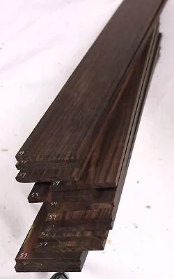 1st Grade Macassar Ebony Guitar Fingerboard Fretboard Blank 2.6x19.6  MF59 • $27.50