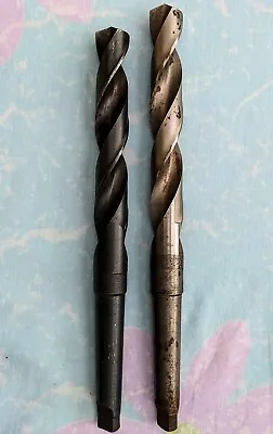 Two HS Morse Taper Drill Bits MT  - 13/16 - Used • £9.95