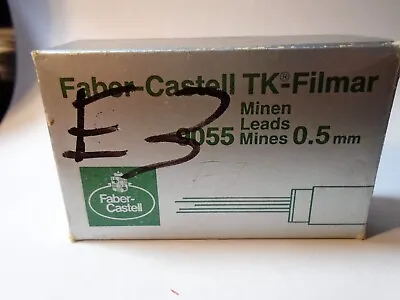 Faber Castell Lead 0.5mm 12 Tubes 144 Pcs 1 Gross TK-FilmarVintage RARE # 905 • $12.58