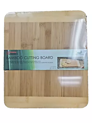 Nip Nib New Bamboo Cutting Board Home Basics Eco Friendly Brown Chopping Board • $9.99