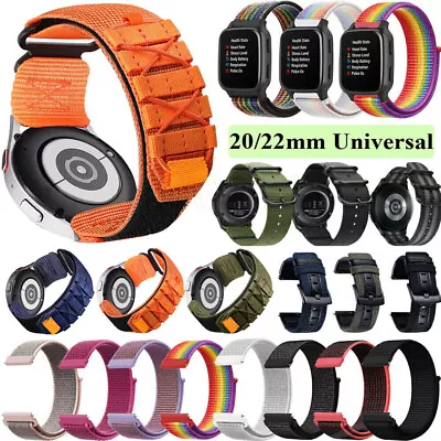 Nylon Sport Band Strap For Garmin Venu Sq Music 2 Plus Vivoactive 3 4 5 Active 5 • $7.99