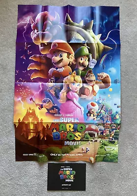 Super Mario Bros Movie Poster  & Activity Booklet Xfinity Rewards Promo Item • $10.99